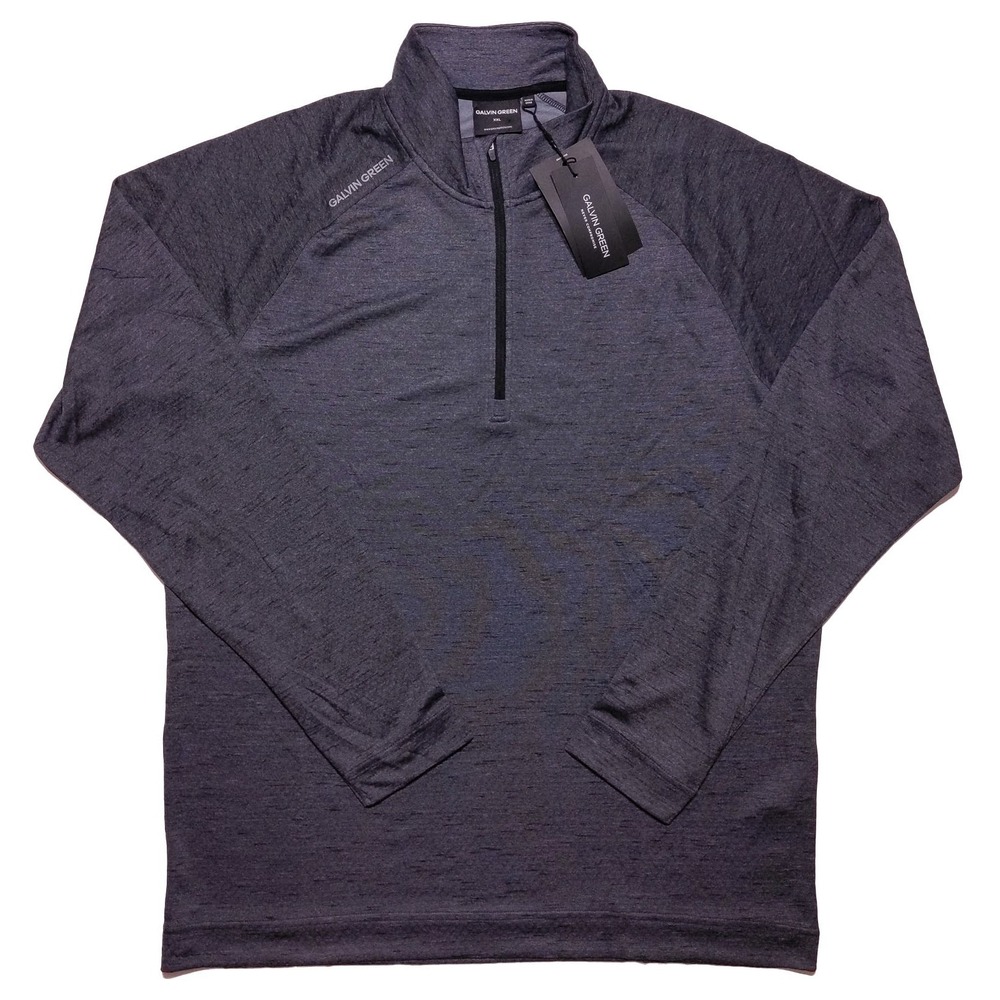 GALVIN GREEN‎ Men's Insula Dion 1/2 Zip Pullover Golf Gray XXL 2XL ~ New